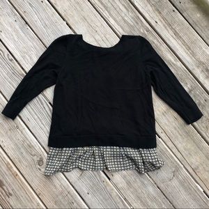 LOFT Mixed Media Sweater